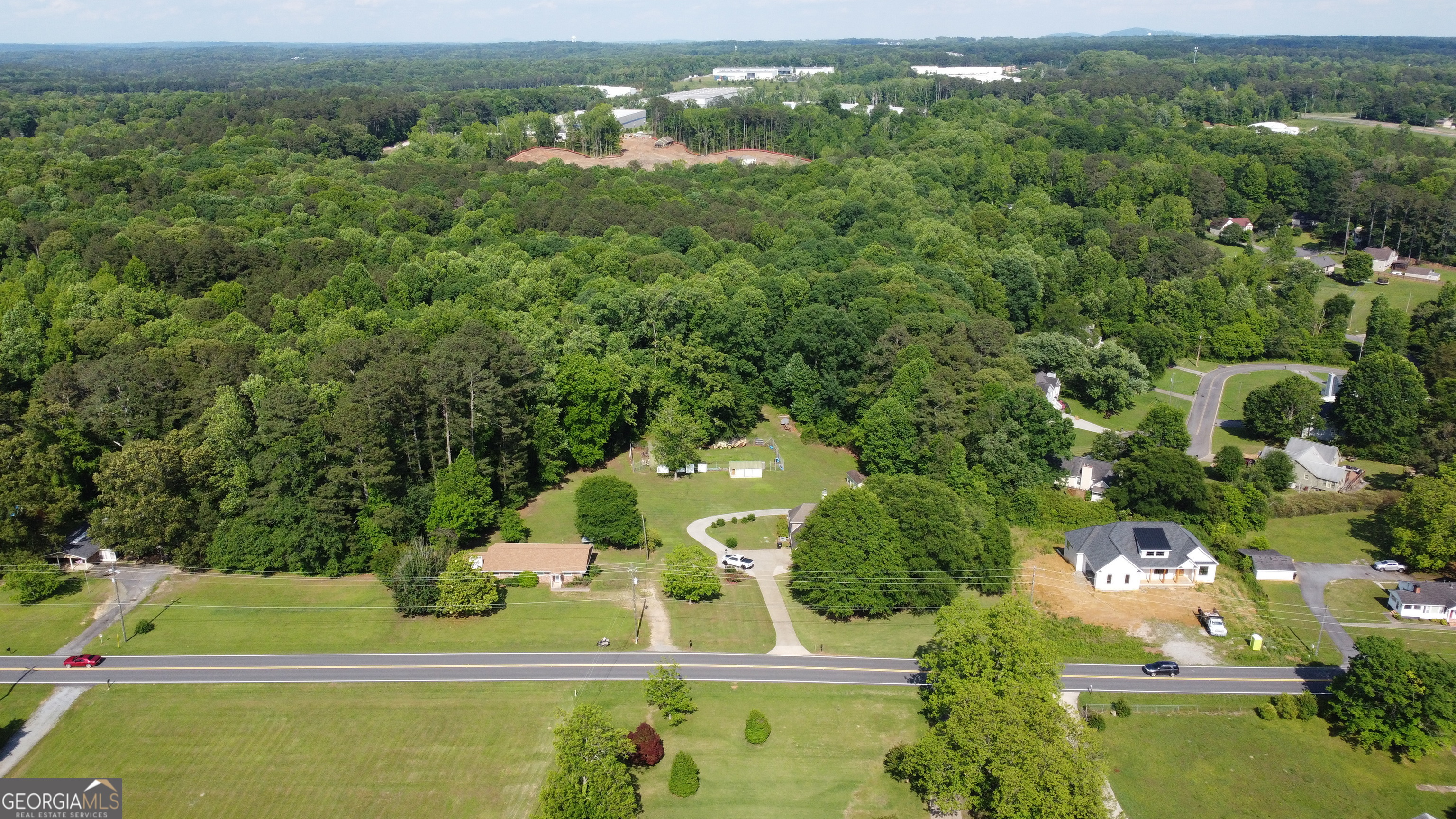 3487 Kellogg Creek Road Acworth, GA 30102 - Photo 3 of 16 an aerial view of a city