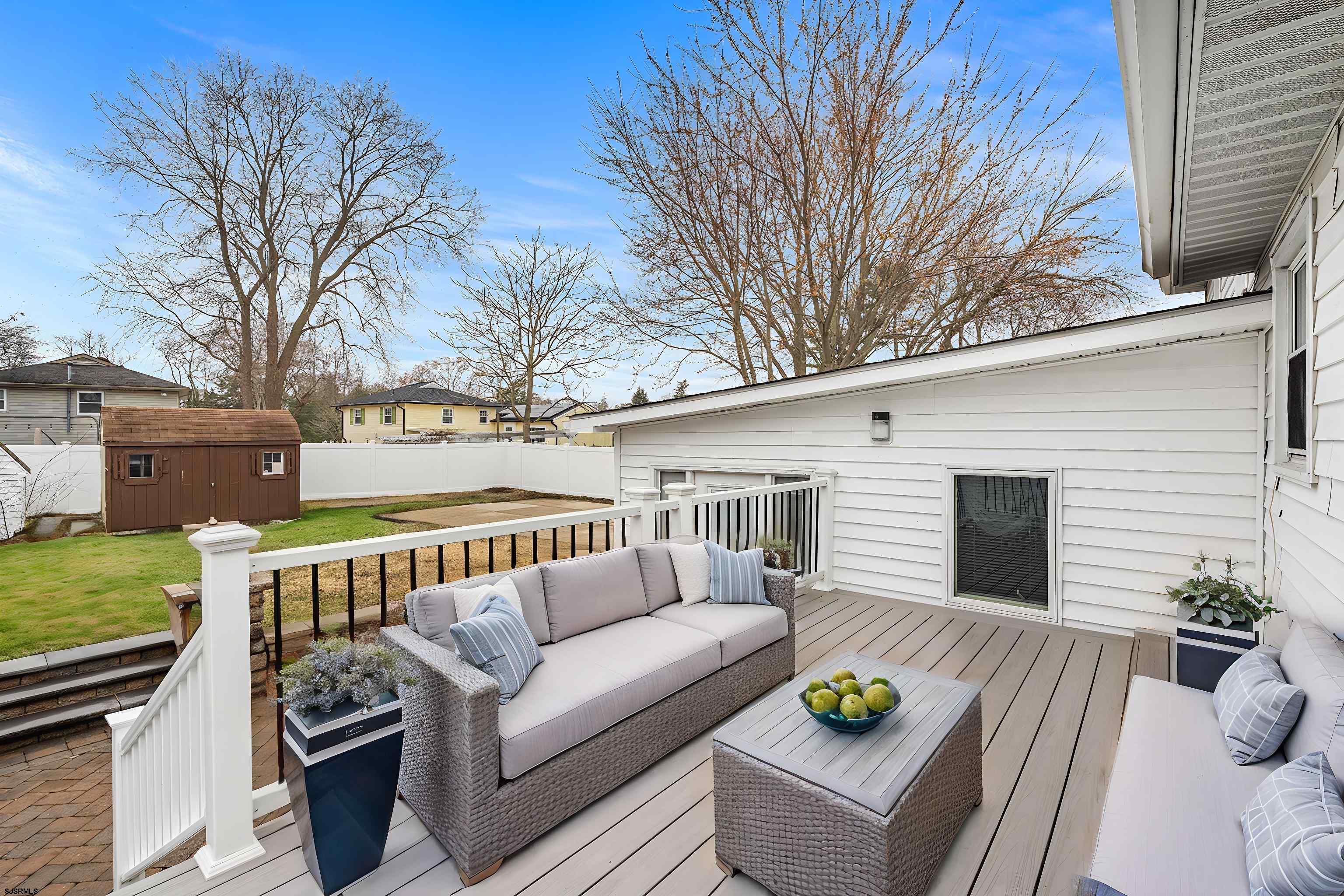 128 Devon Road Somers Point, NJ 08244 - Photo 40 of 40 a view of a two chairs in the patio