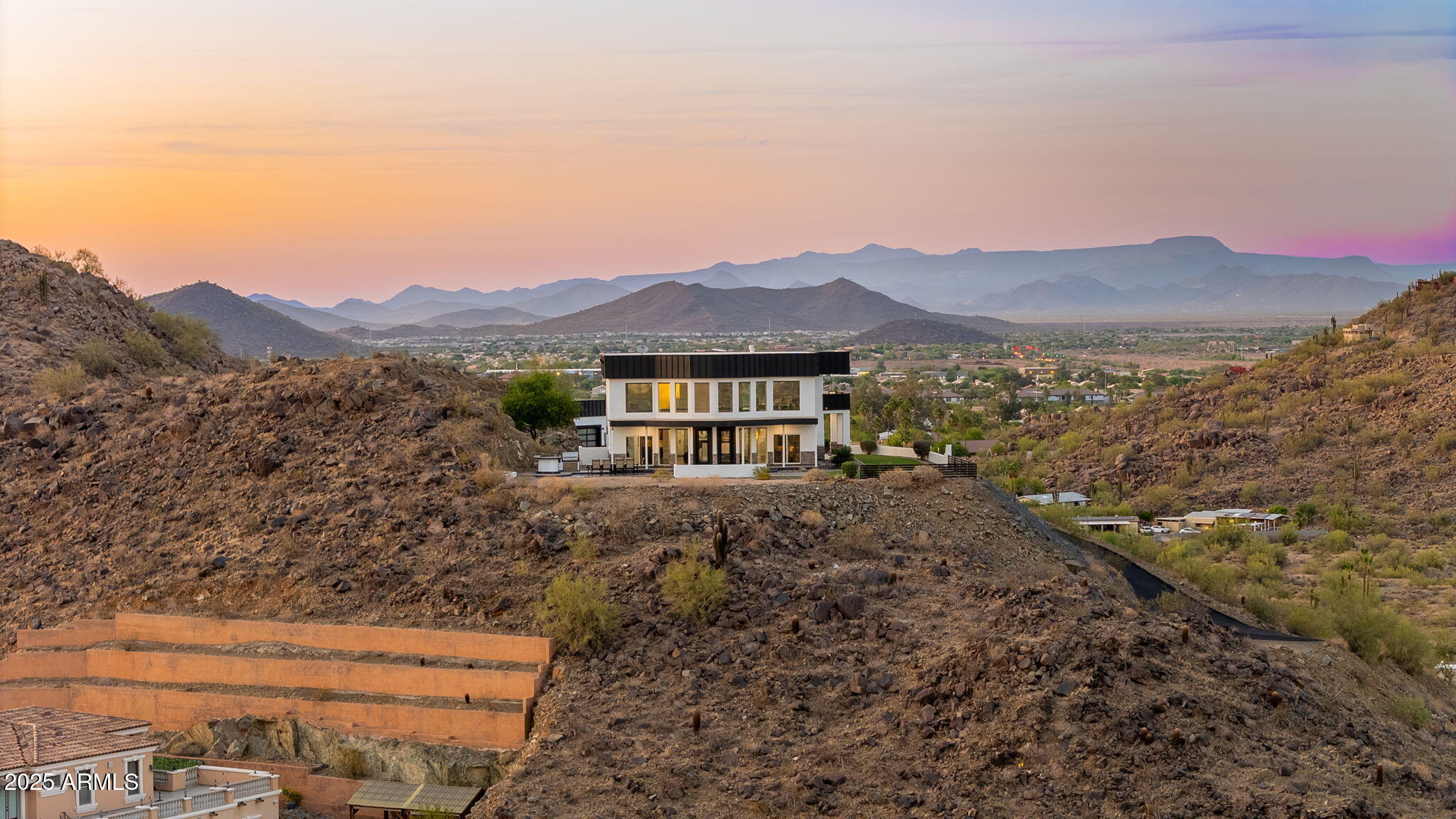 18812 North 22nd Street Phoenix, AZ 85024 - Photo 68 of 71 a view of house with a yard and mountain view in back