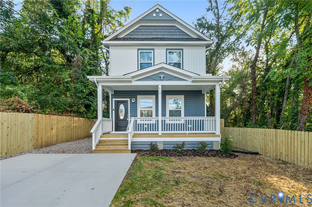 710 Harding Street Petersburg, VA 23803 - Photo 1 of 41 View of front of house with a porch