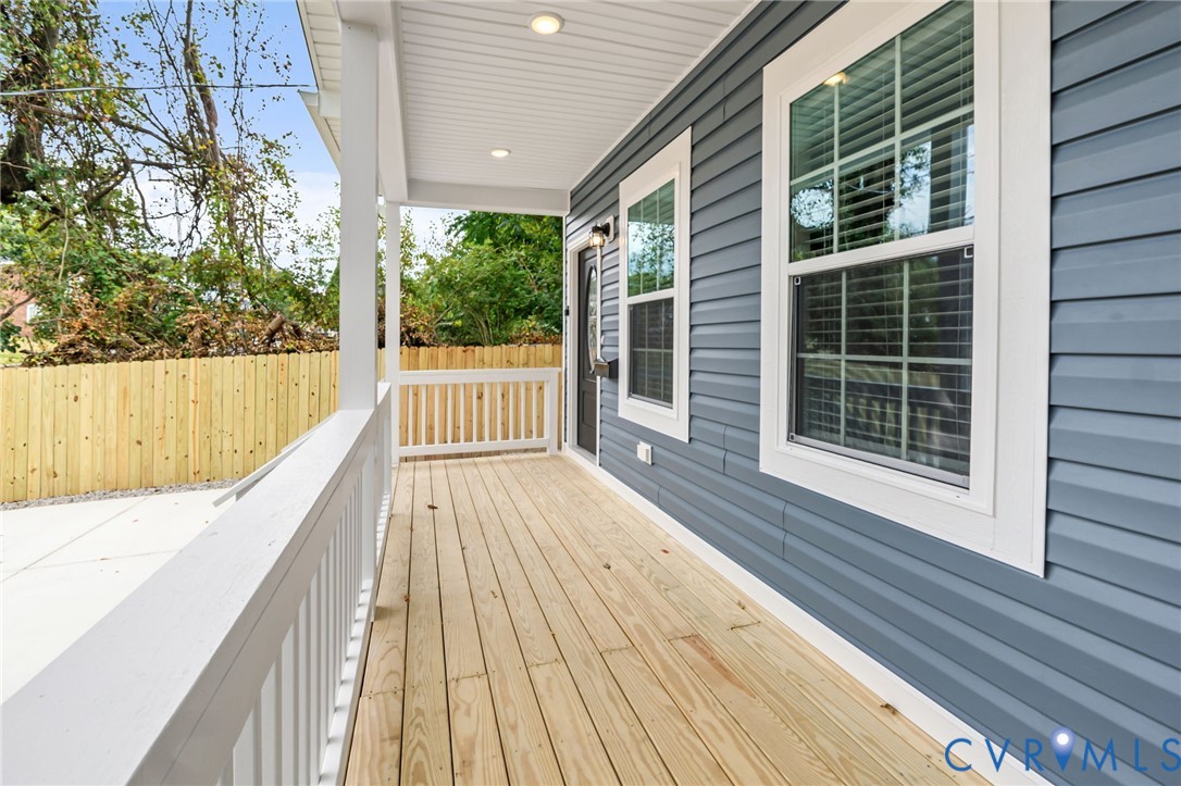 710 Harding Street Petersburg, VA 23803 - Photo 3 of 41 View of deck