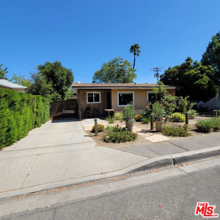 110 Canada Street Ojai, CA 93023 - Photo 33 of 36 front view of a house with a patio