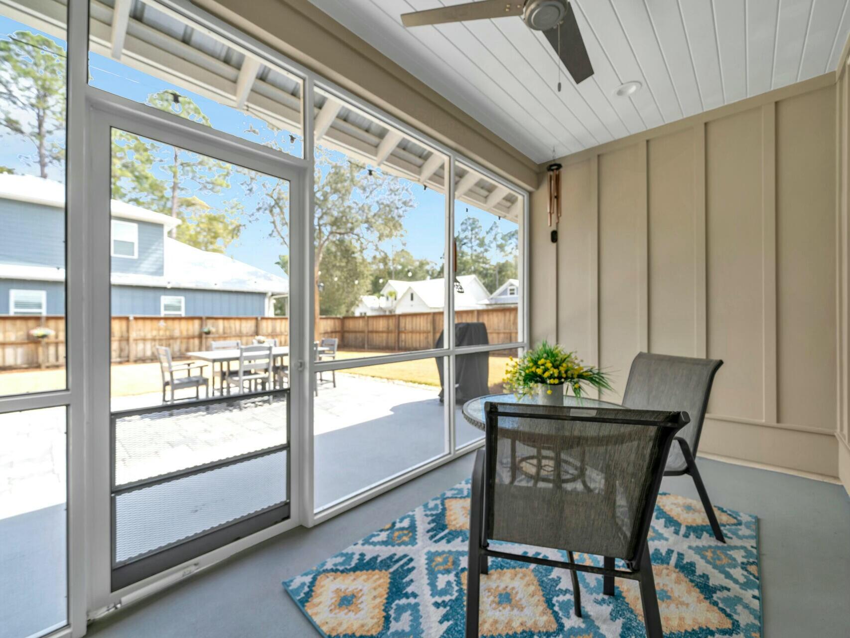176 Hibernate Way Freeport, FL 32439 - Photo 23 of 66 a view of a dining room with furniture window and outside view
