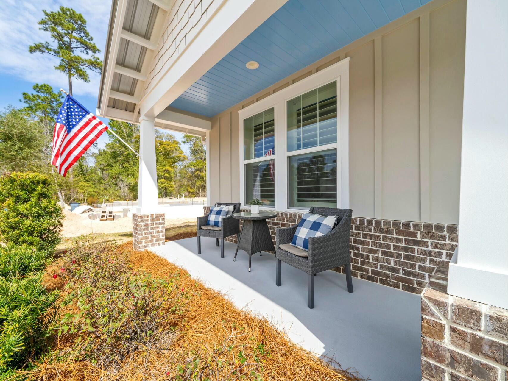 176 Hibernate Way Freeport, FL 32439 - Photo 9 of 66 Spacious Front Porch