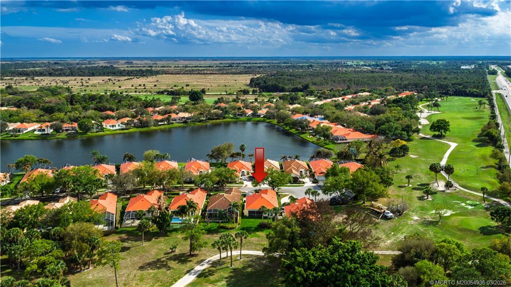 1477 Southwest Eagleglen Place Stuart, FL 34997 - Photo 32 of 36 a view of a city with ocean view