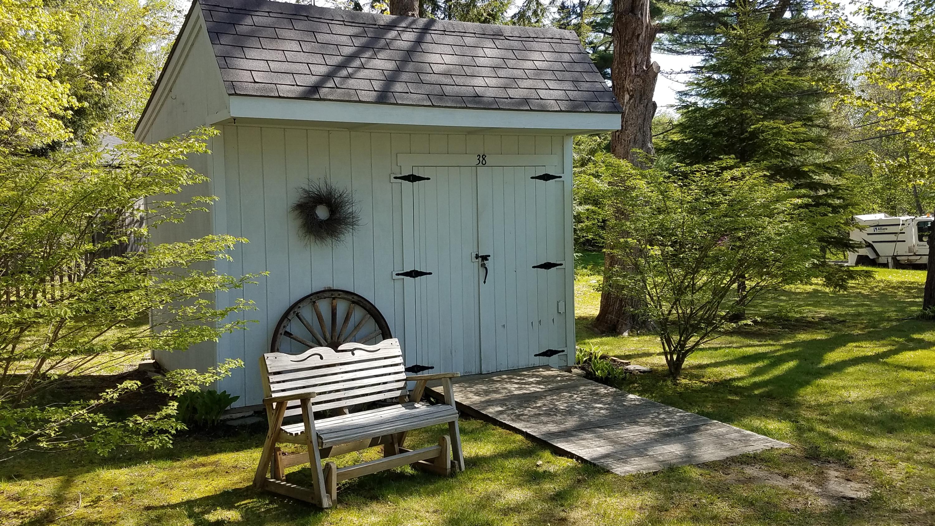 38 1st Rangeway Waterville, ME 04901 - Photo 33 of 44 storage shed