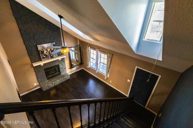 a view of front door