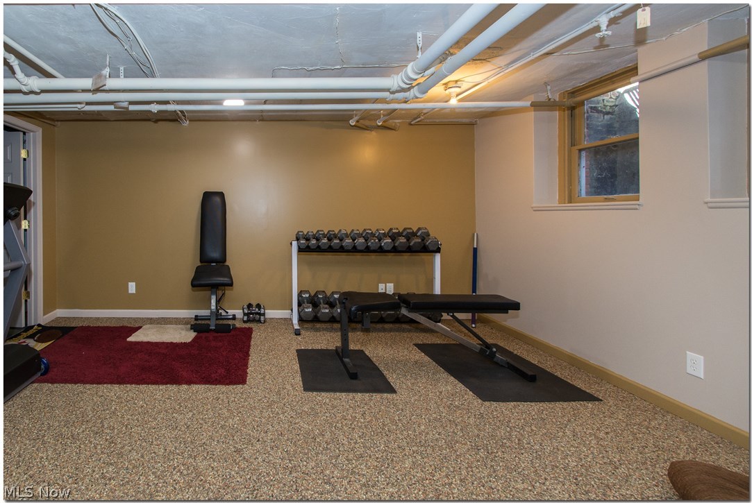 2891 Weybridge Road Cleveland, OH 44120 - Photo 28 of 34 "Other" In basement is currently being used as an in home gym. Nature stone floor. Great spaces & natural light.