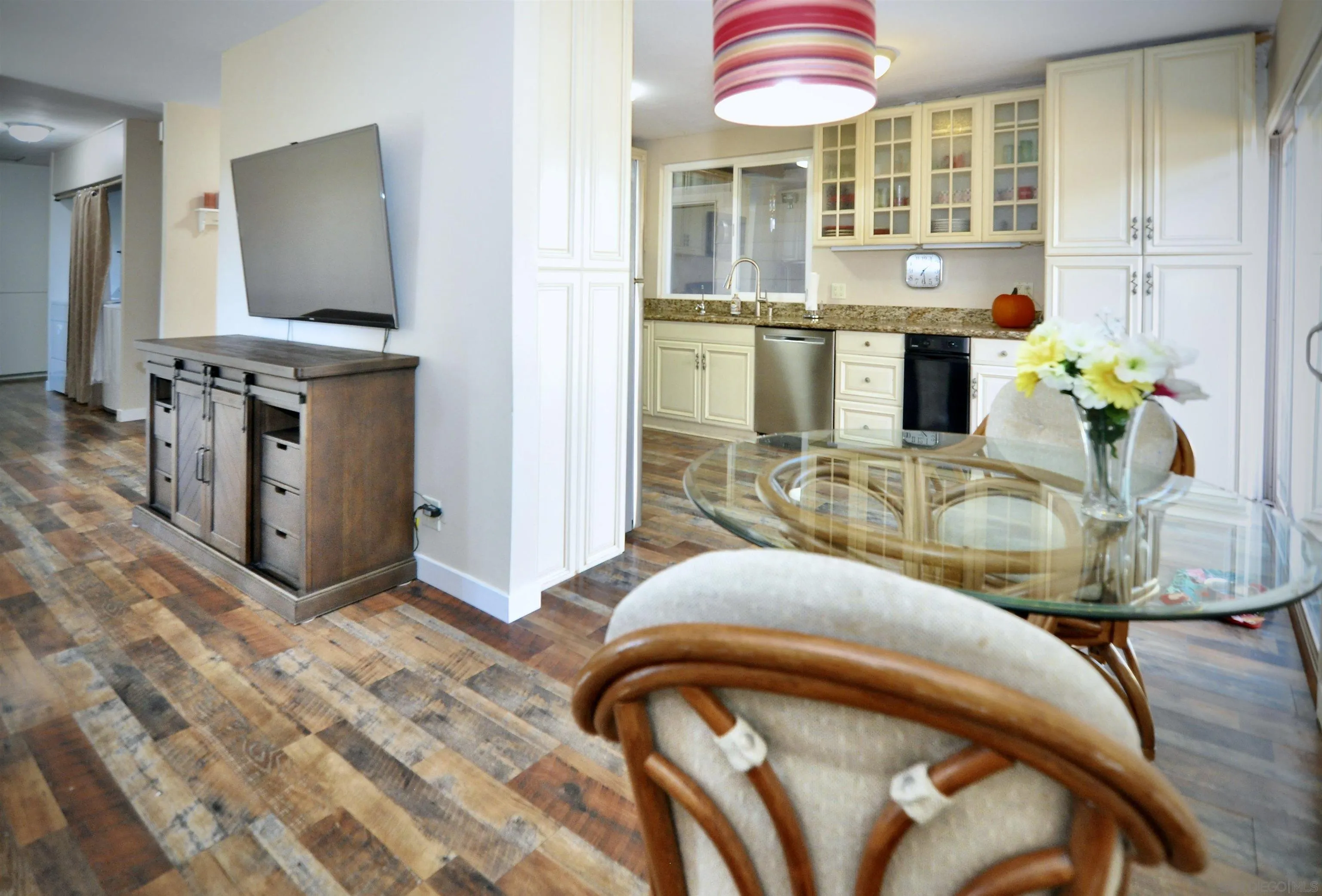 14333 Lolin Lane Poway, CA 92064 - Photo 28 of 41 a living room with fireplace furniture and flat screen tv