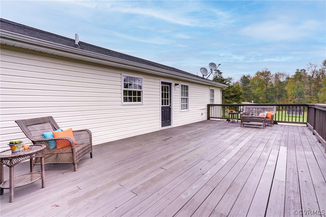 11627 Coalboro Road Chesterfield, VA 23838 - Photo 19 of 28 Super Large Deck for Entertaining