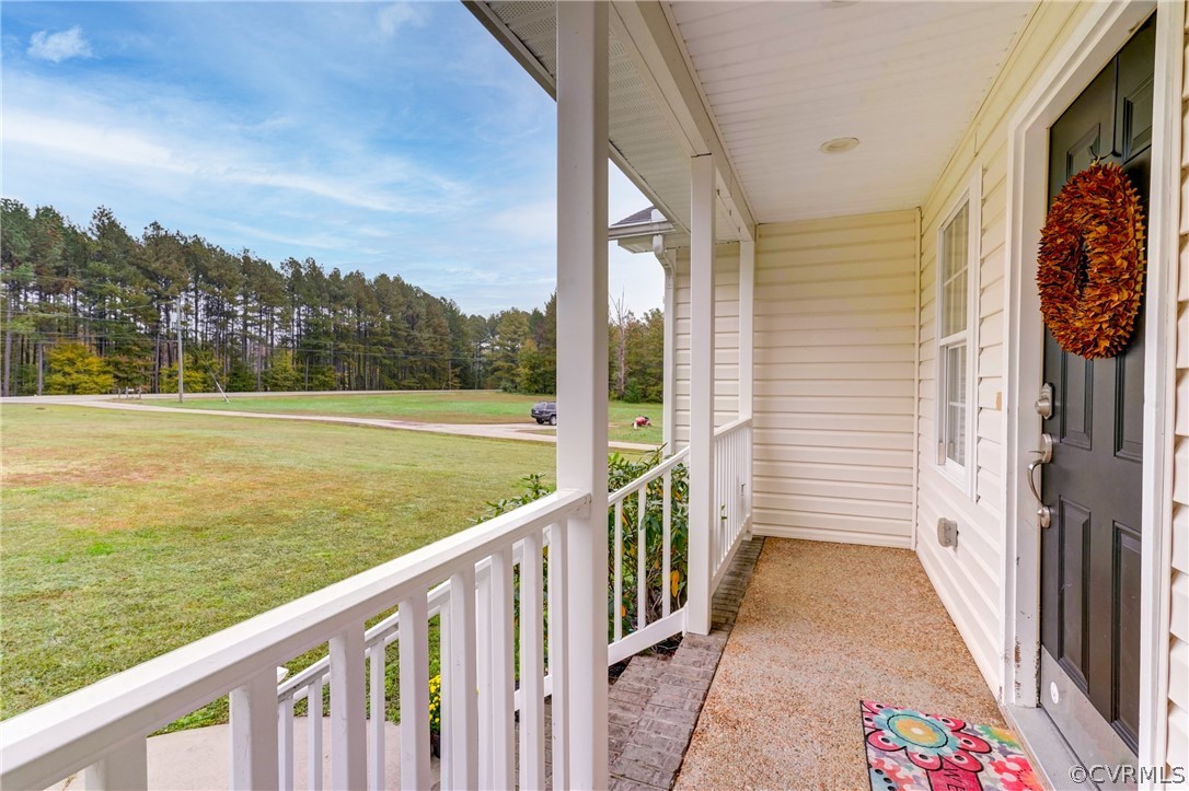 11627 Coalboro Road Chesterfield, VA 23838 - Photo 27 of 28 Low Maintenance Front Porch