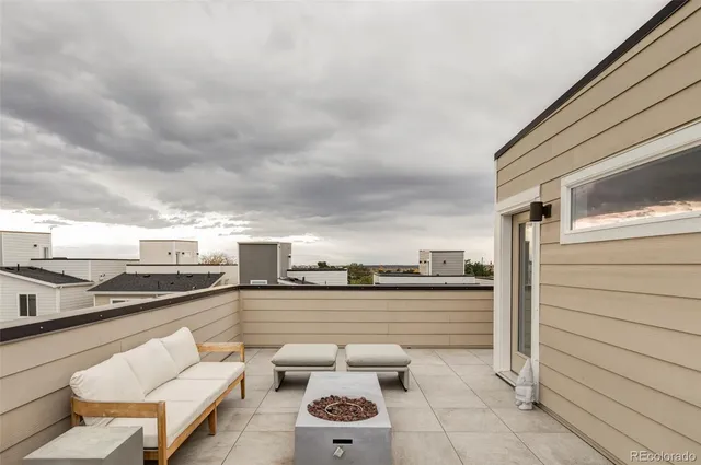 a view of an ocean and beach