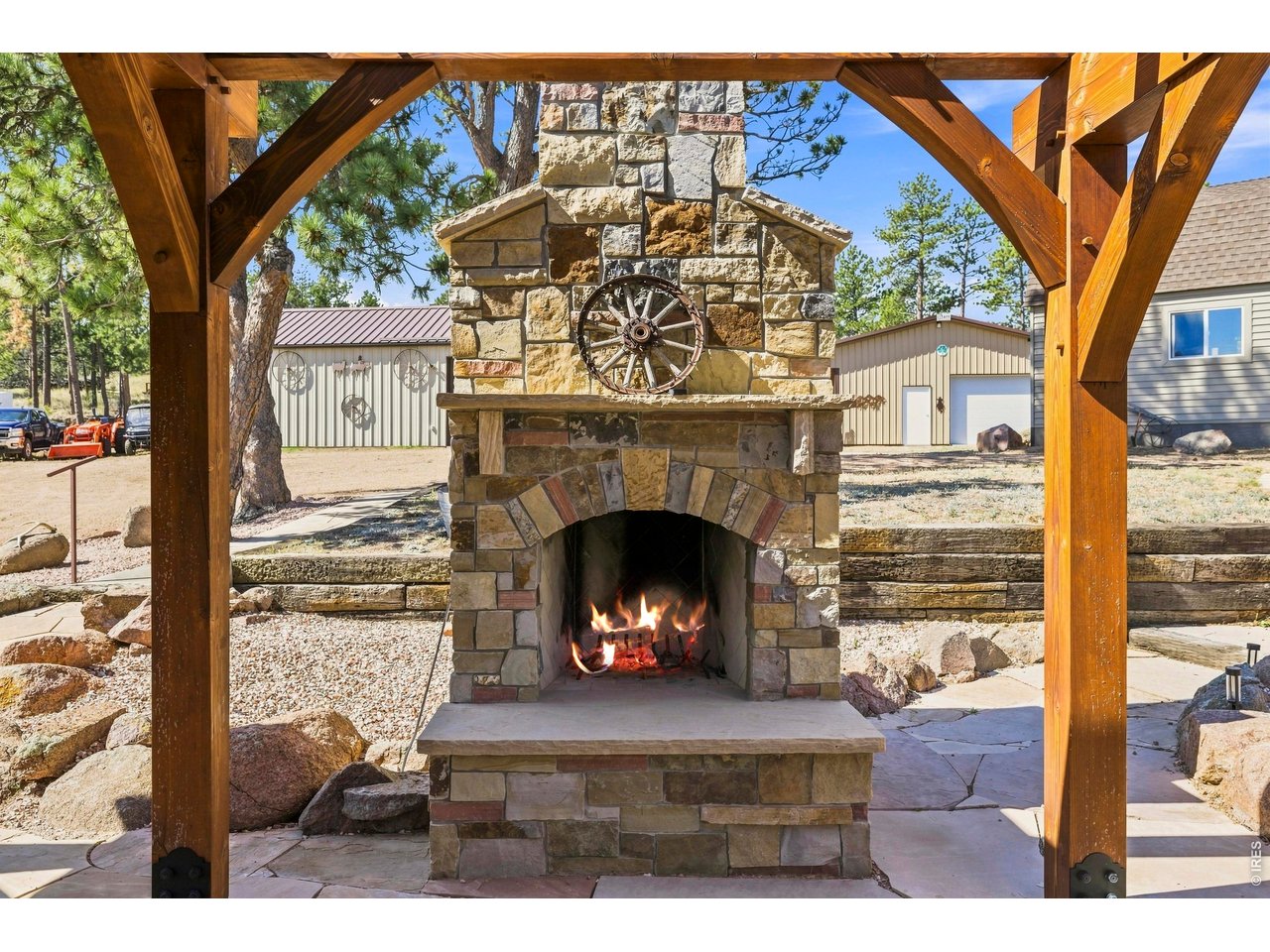 557 Redbluff Road Livermore, CO 80536 - Photo 27 of 50 A wonderful space to gather and enjoy the outdoors