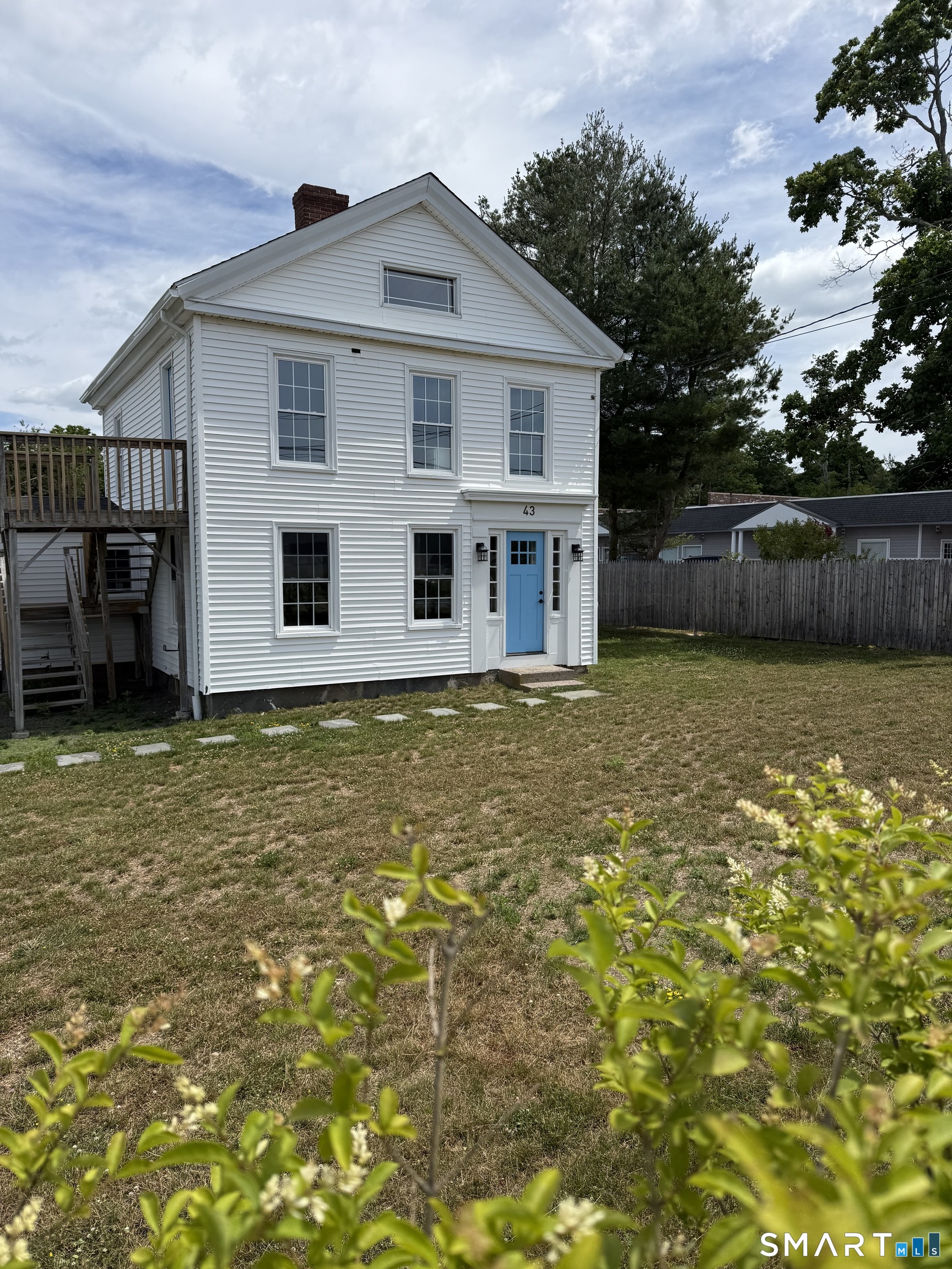 Front of the home