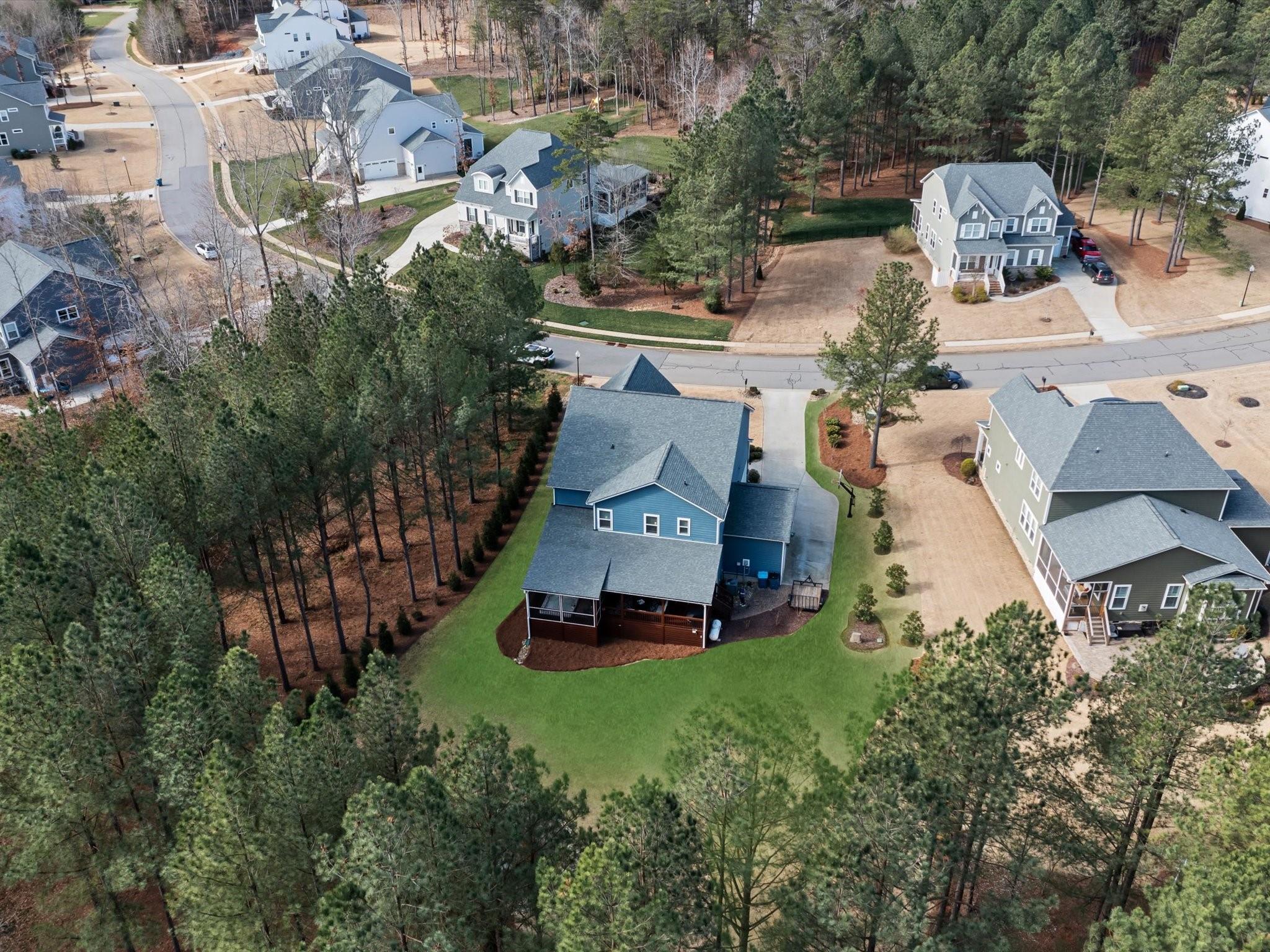4876 Killian Crossing Drive Denver, NC 28037 - Photo 43 of 46 an aerial view of a house with a garden