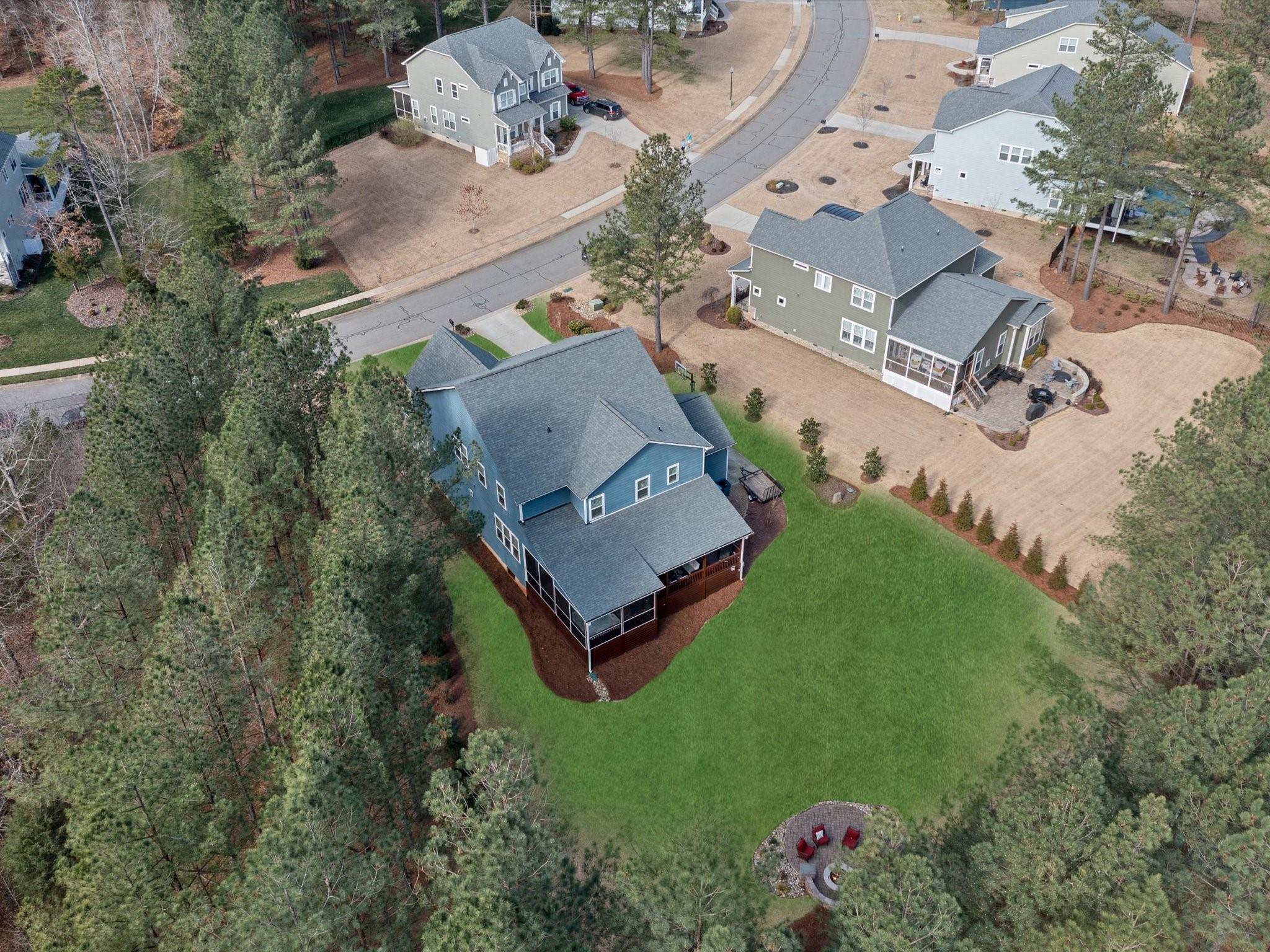 4876 Killian Crossing Drive Denver, NC 28037 - Photo 45 of 46 an aerial view of a house having yard