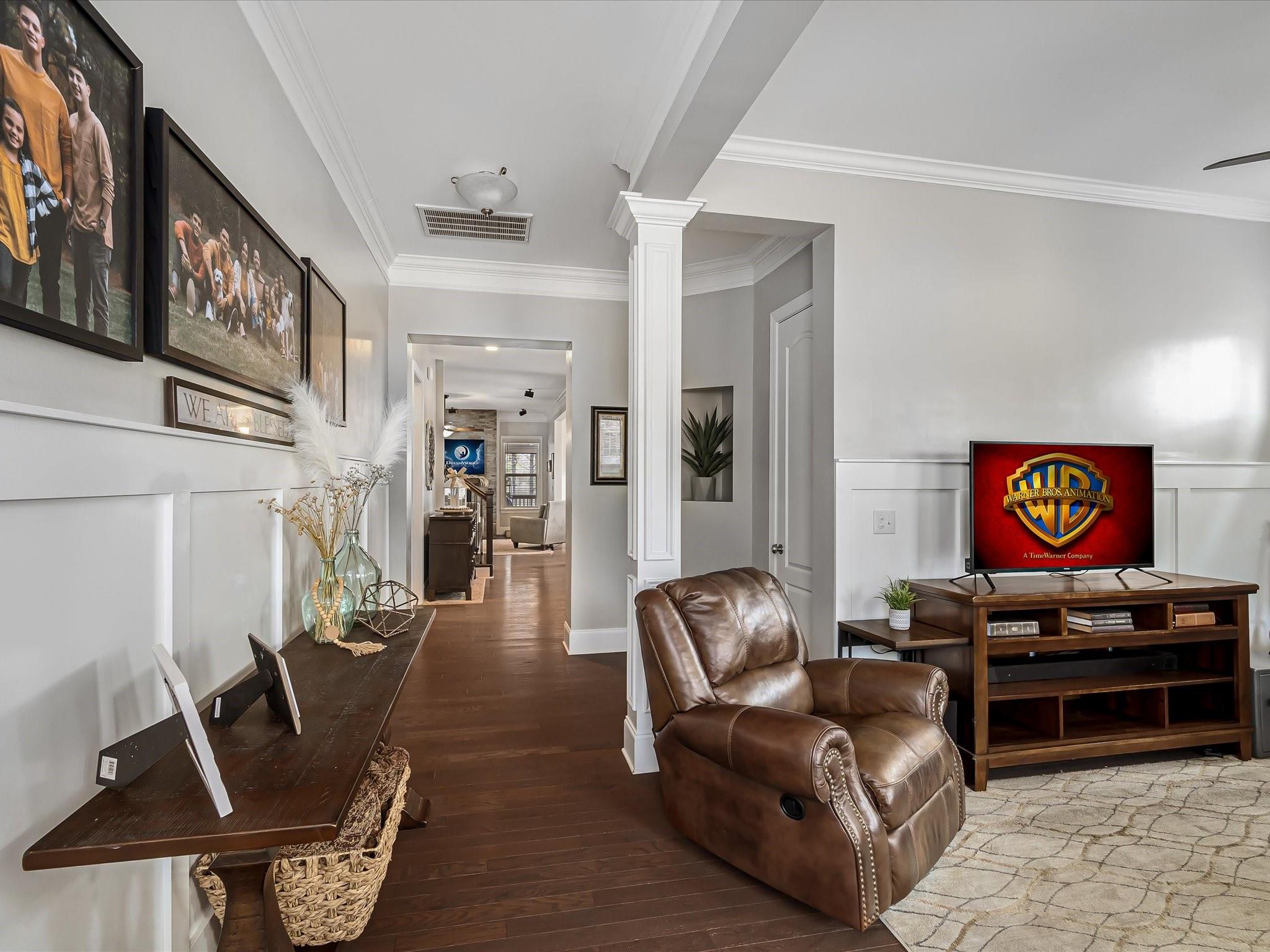 4876 Killian Crossing Drive Denver, NC 28037 - Photo 5 of 46 a living room with furniture and a flat screen tv