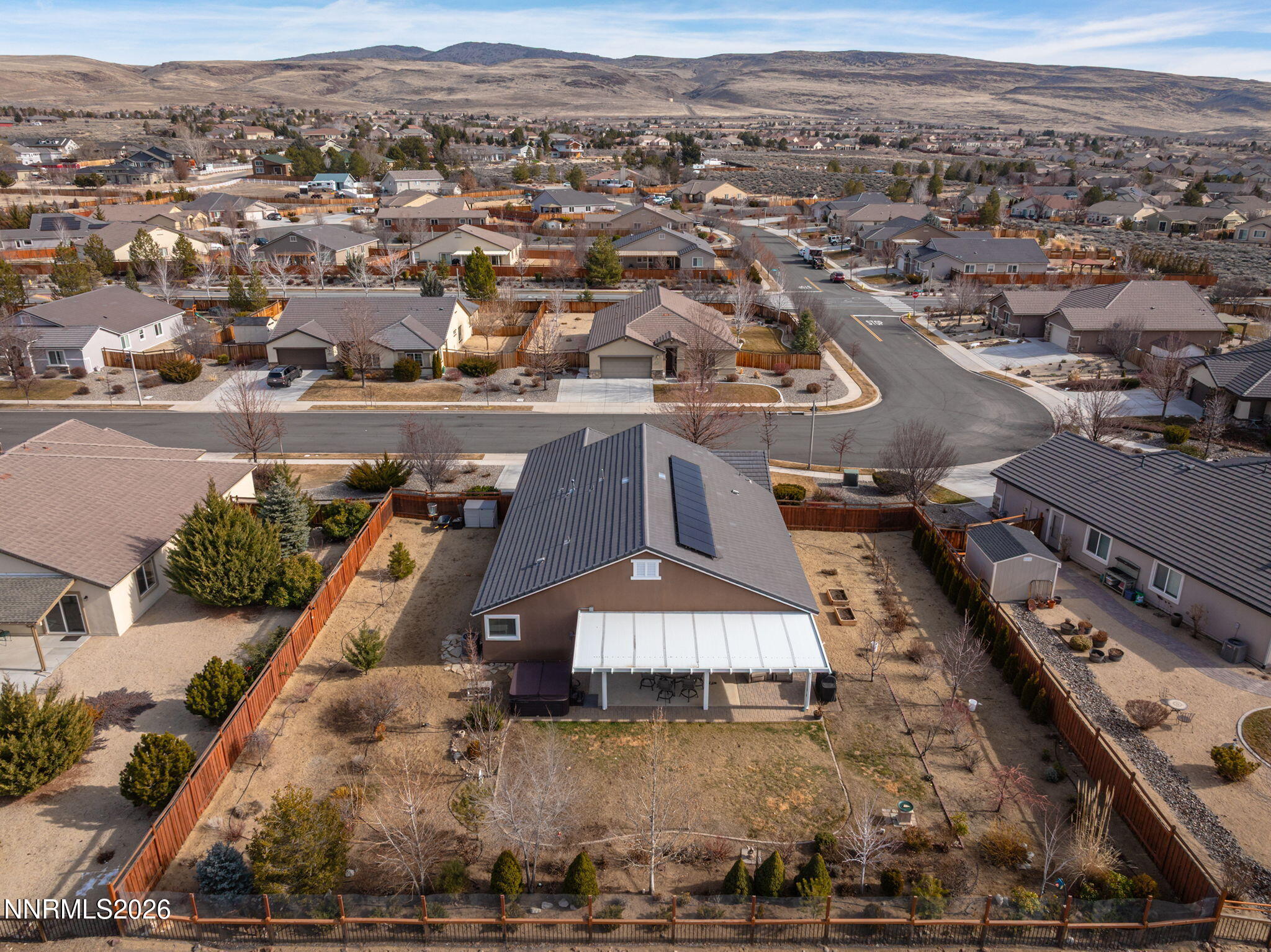 7707 Rhythm Circle Sparks, NV 89436 - Photo 33 of 35 an aerial view of a house