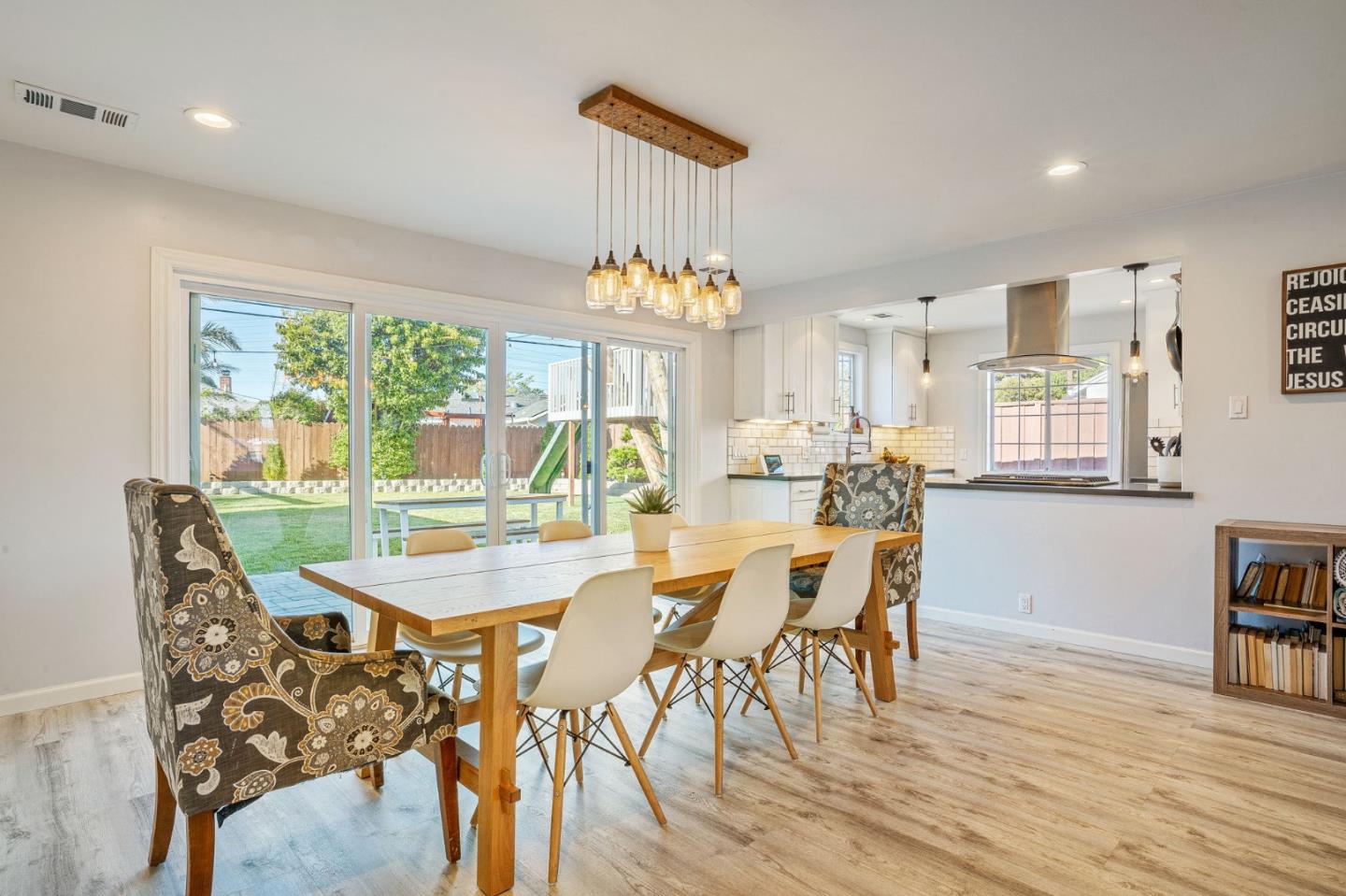 1851 Nash Drive San Mateo, CA 94401 - Photo 6 of 46 a view of a dining room with furniture window and outside view
