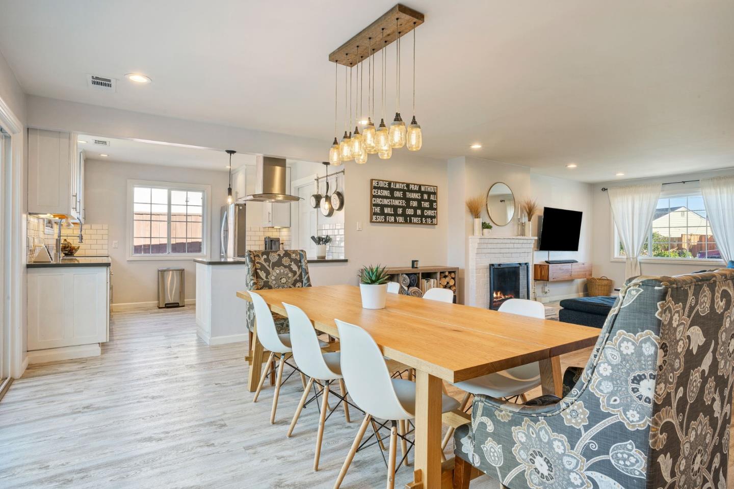 1851 Nash Drive San Mateo, CA 94401 - Photo 8 of 46 a view of a dining room with furniture and wooden floor