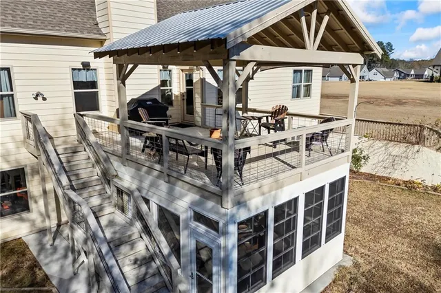 a front view of a house with windows
