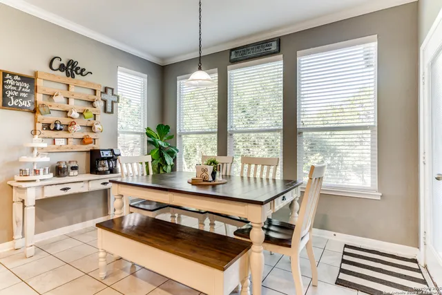 a very nice looking room with a large window