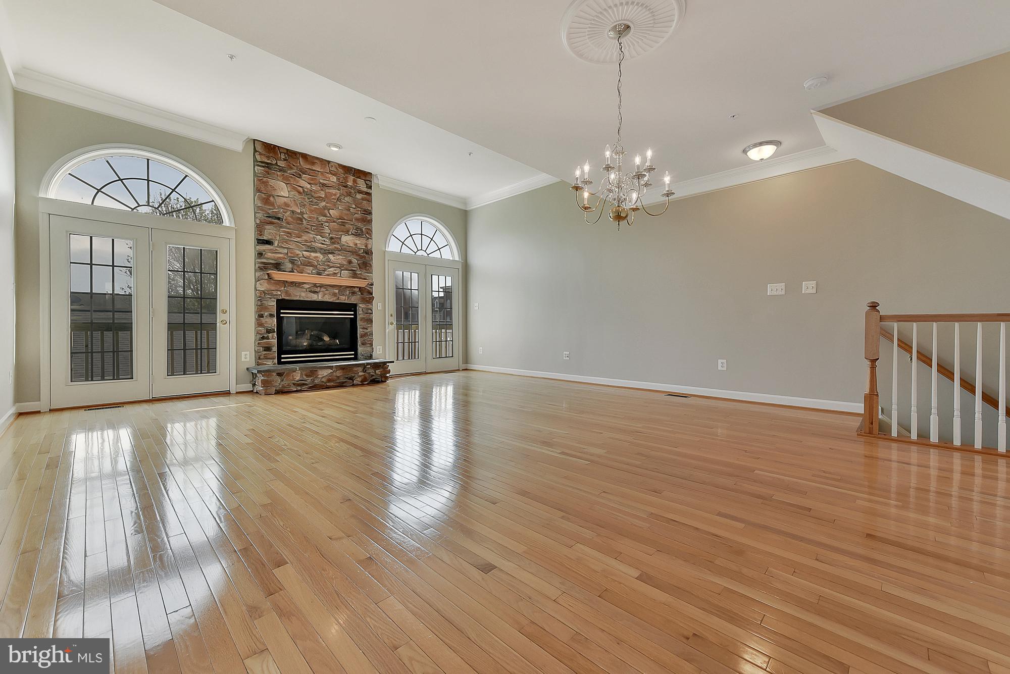 8829 Lew Wallace Road Frederick, MD 21704 - Photo 10 of 55 Light filled family room with gas fireplace
