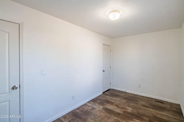 a view of empty room