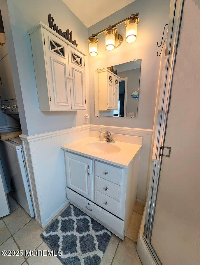 31 East Cormorant Way Lavallette, NJ 08735 - Photo 15 of 22 a bathroom with a sink and a mirror