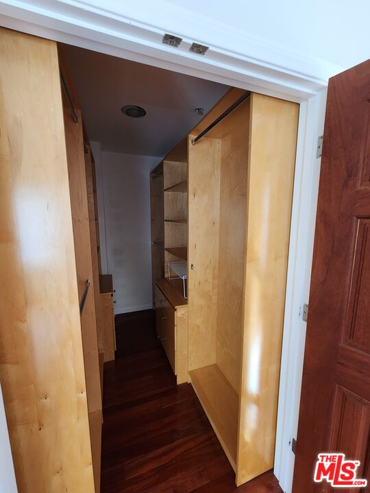 Almayo Avenue Los Angeles, CA 90064 - Photo 21 of 35 a view of a hallway with wooden floor and stairs