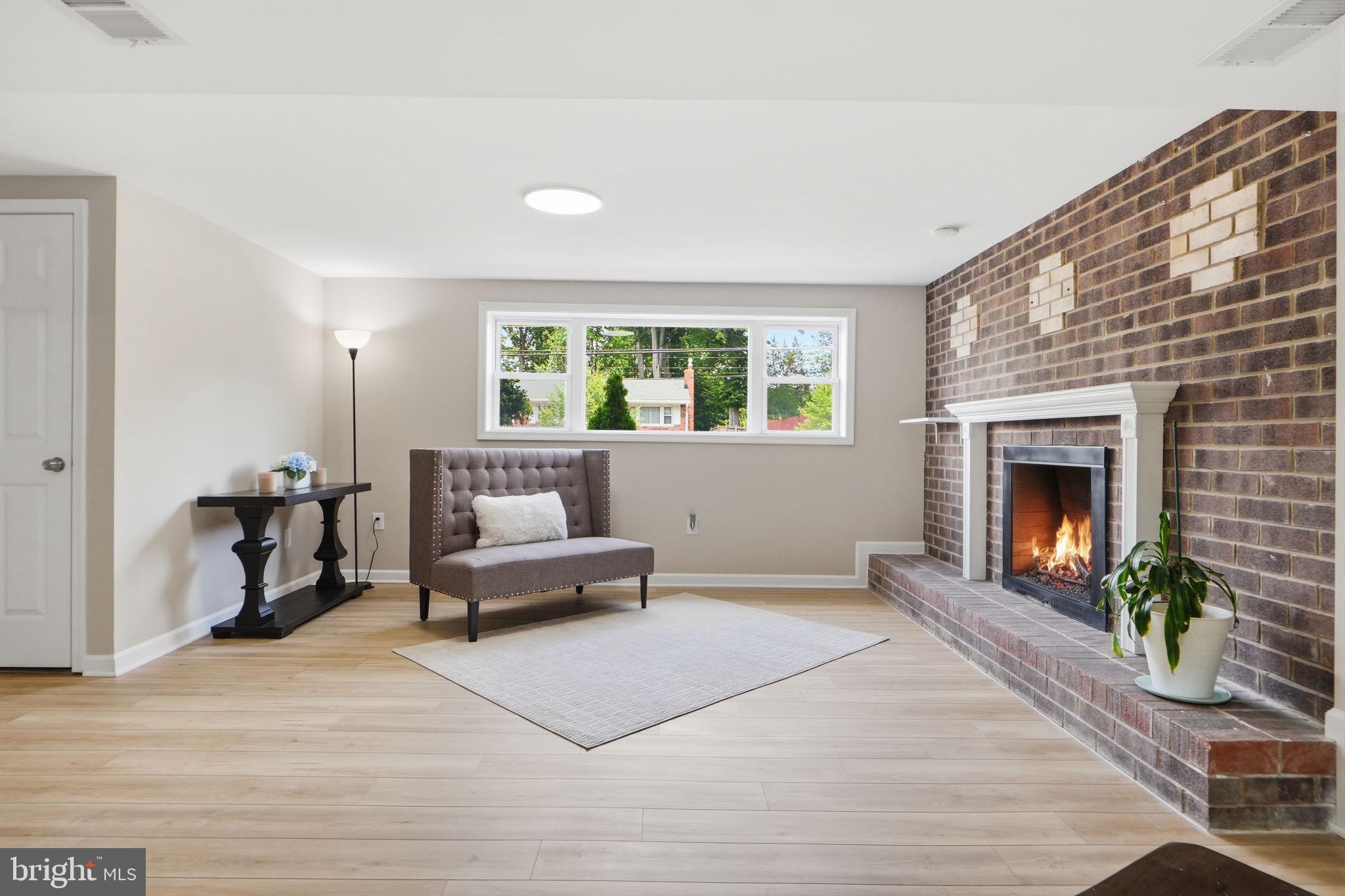3007 Kingsway Road Fort Washington, MD 20744 - Photo 23 of 37 Brick Fireplace (LL)