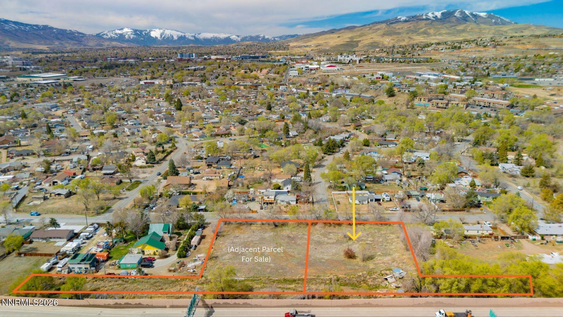 a view of outdoor space and mountain view