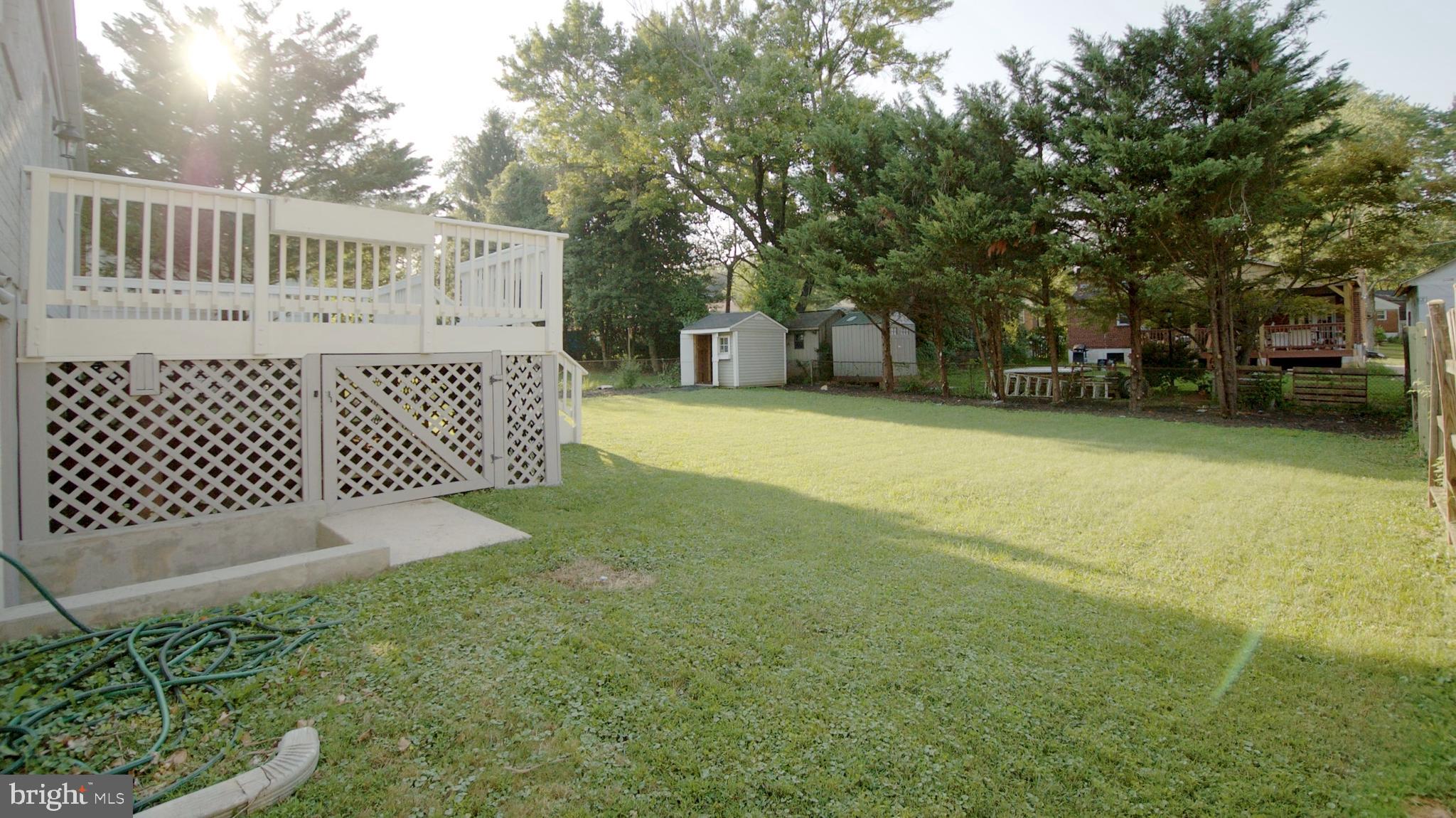 4715 Oxbow Road Rockville, MD 20852 - Photo 31 of 36 Rear Yard and Shed