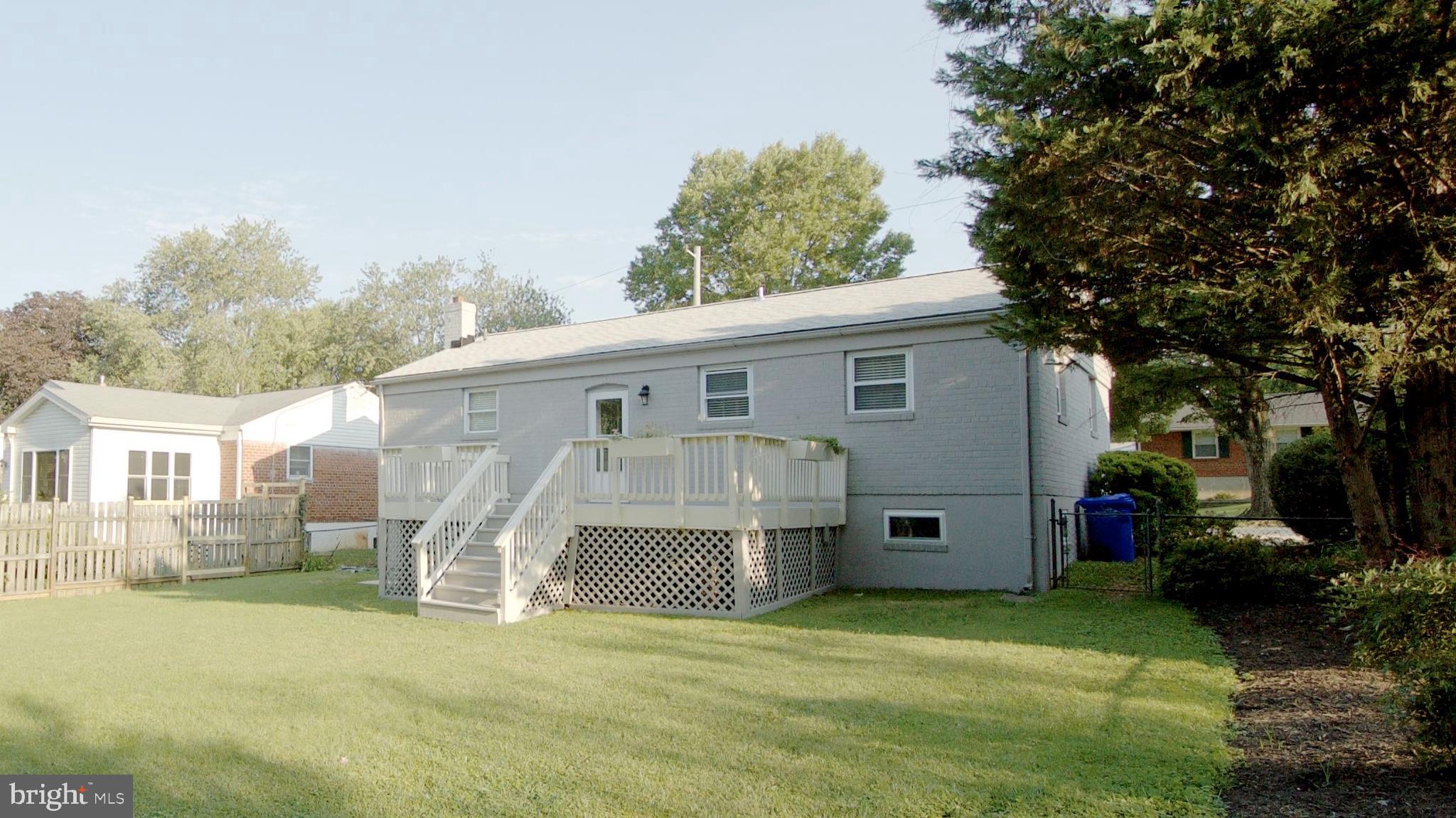 4715 Oxbow Road Rockville, MD 20852 - Photo 33 of 36 Rear Yard and Deck