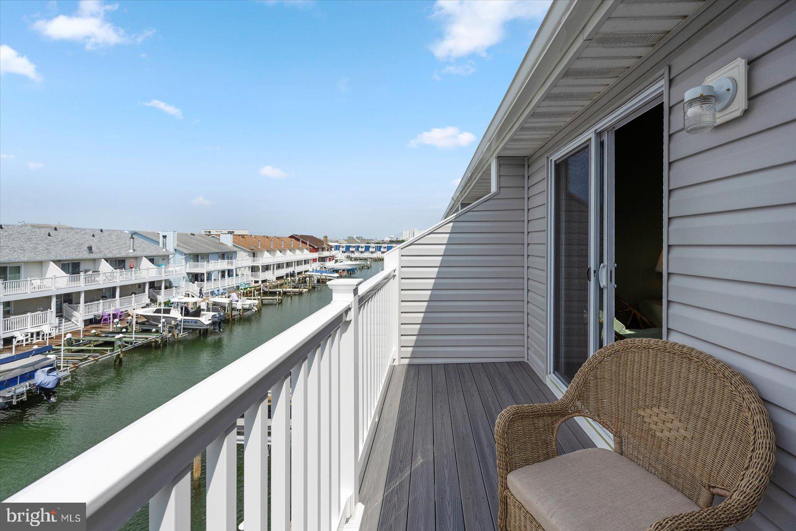 614 Osprey Road, Unit D Ocean City, MD 21842 - Photo 37 of 60 Primary Waterfront Balcony