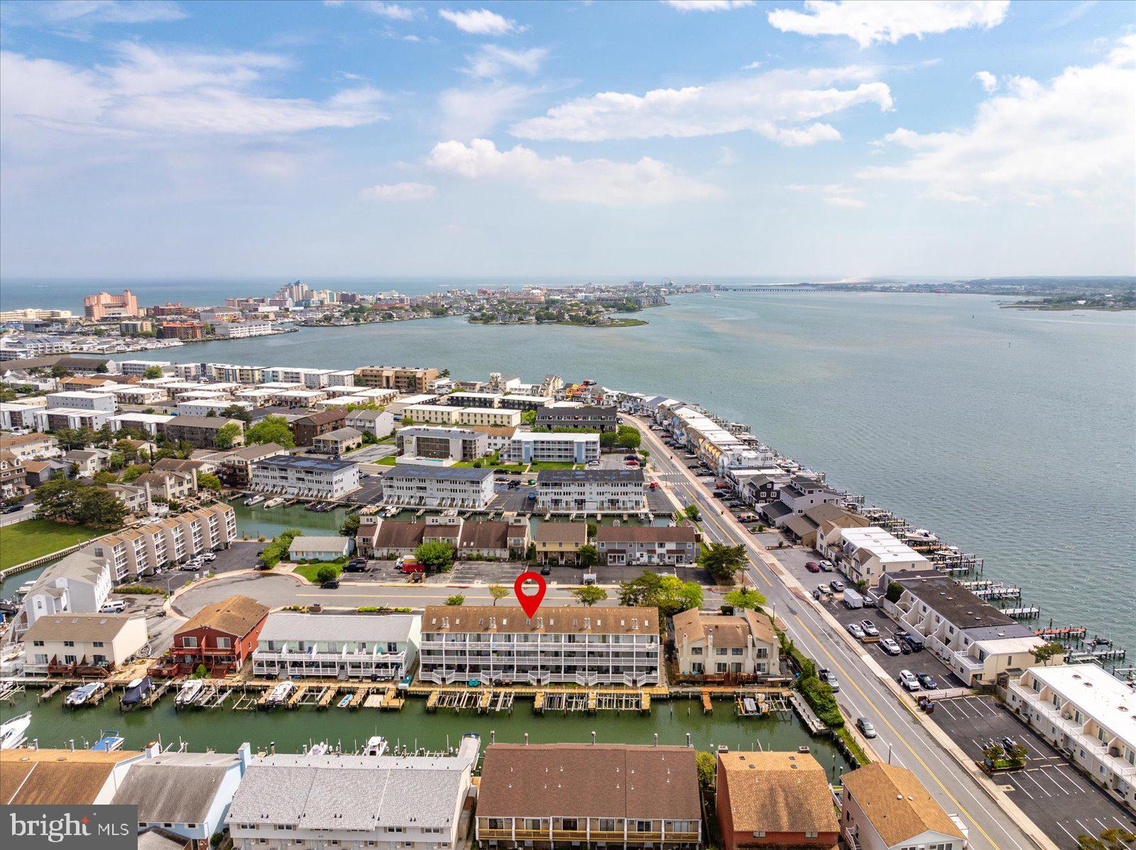614 Osprey Road, Unit D Ocean City, MD 21842 - Photo 57 of 60 a view of a city with an ocean view