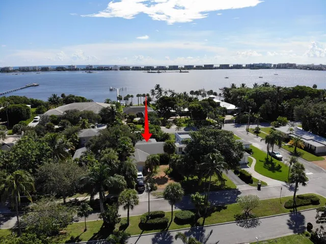 a view of a lake and a mountain