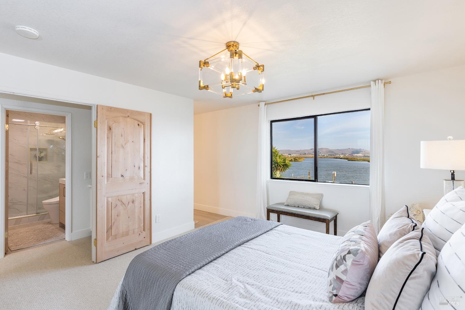 1720 Milton Road Napa, CA 94559 - Photo 21 of 34 Primary bedroom views of the sunrise