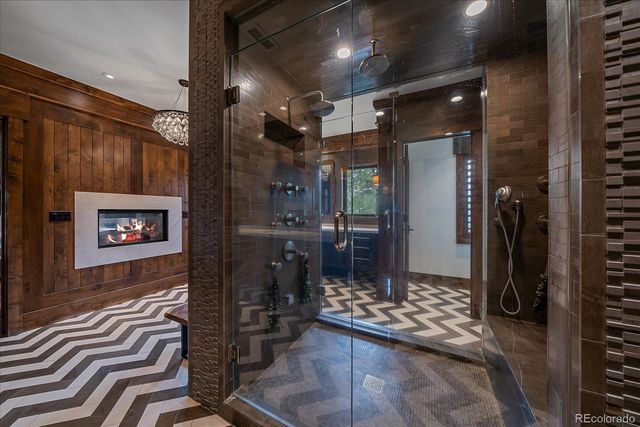 a backyard of a house with outdoor seating