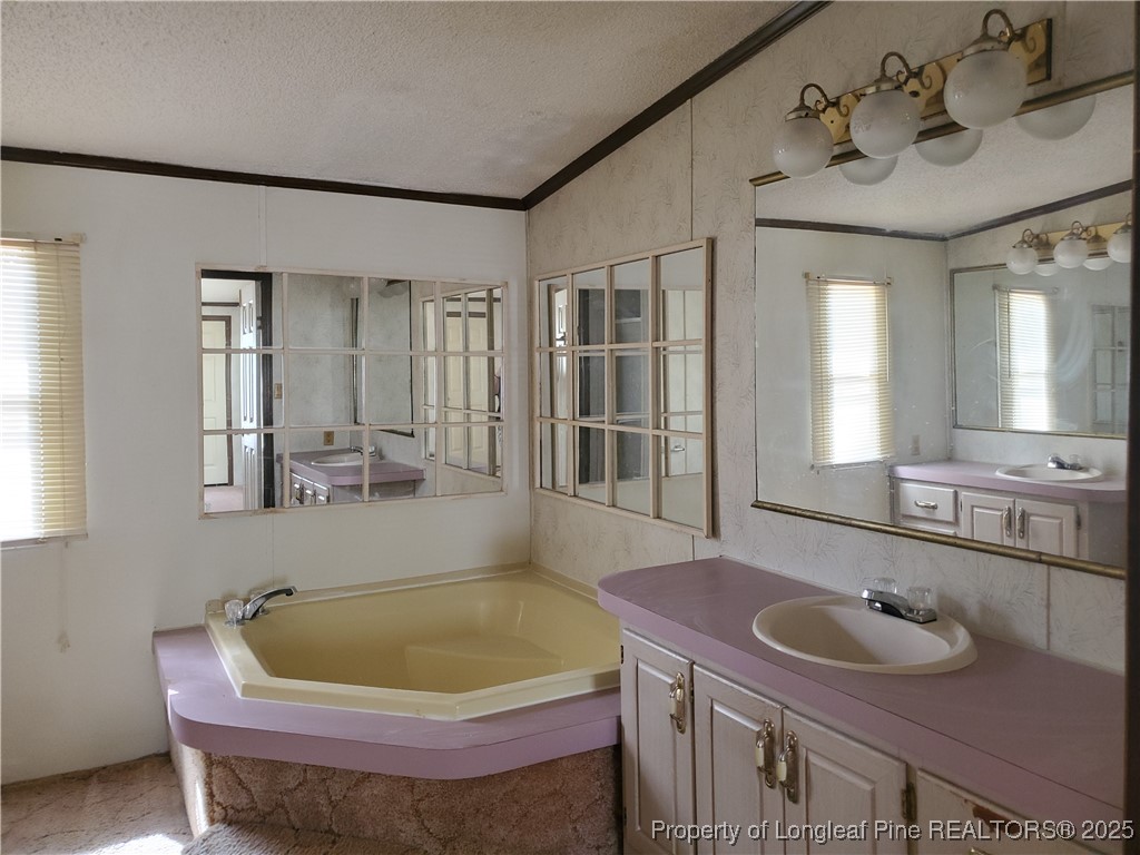 50 Old Forte Trail Spring Lake, NC 28390 - Photo 14 of 20 a bathroom with a tub and sink
