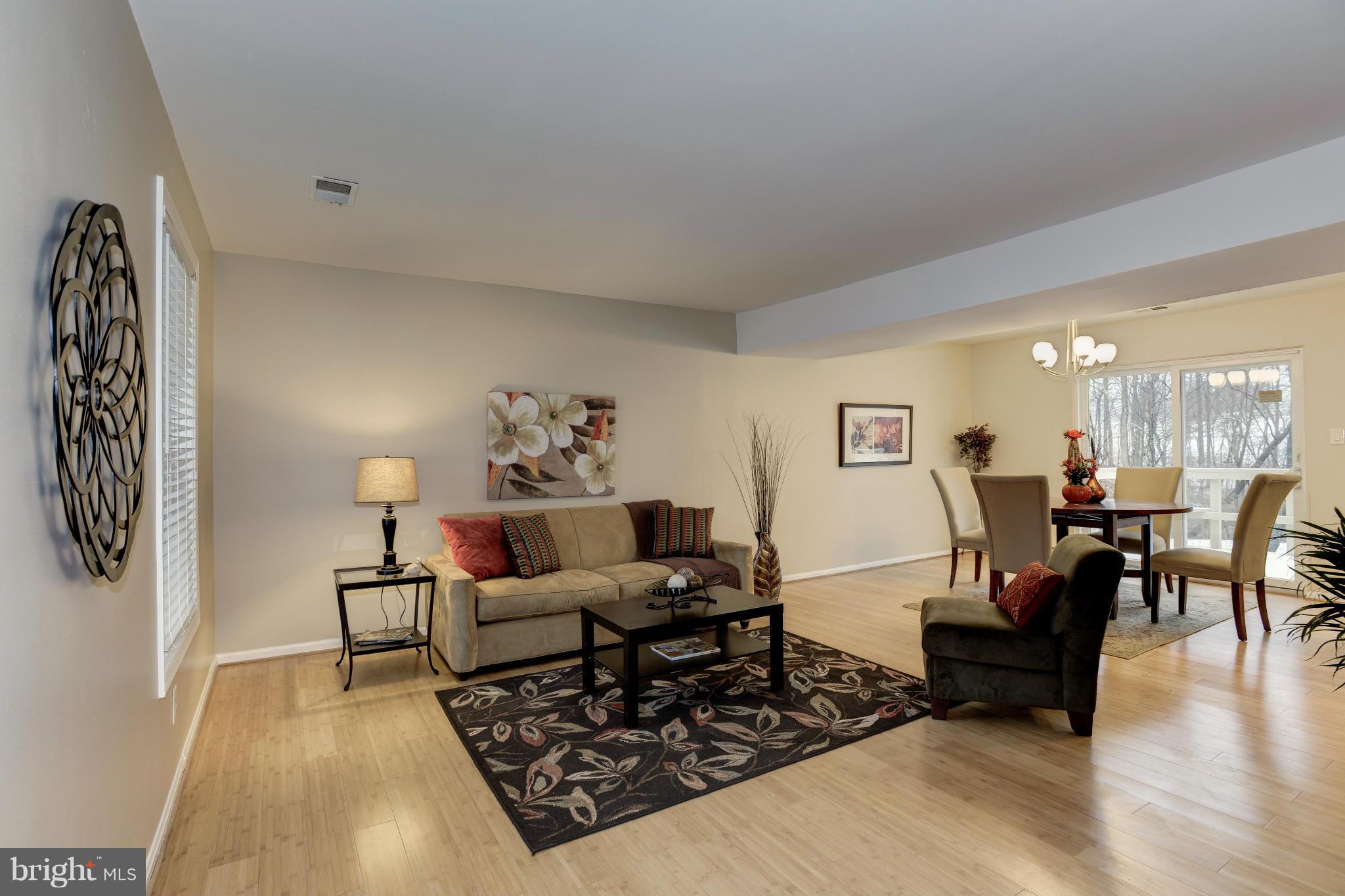 13209 Jasper Road Fairfax, VA 22033 - Photo 2 of 30 Living Room with Bamboo Flooring