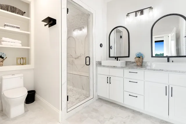 a view of a yard with an outdoor space