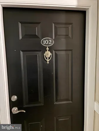 a close view of door