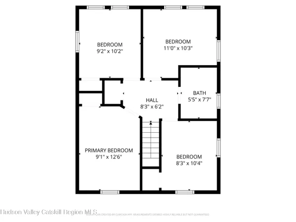 a picture of a floor plan