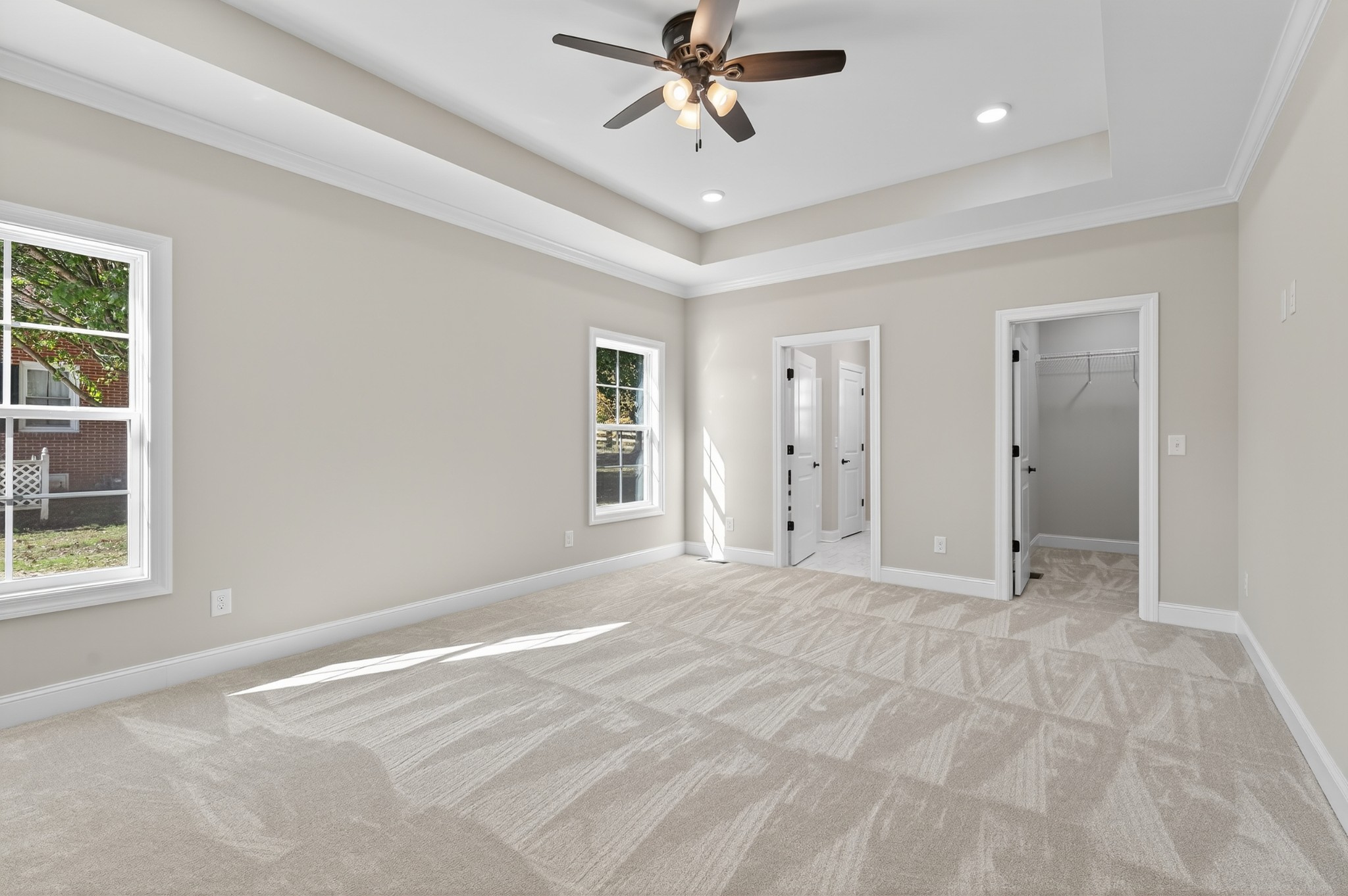 702 Meadow Road Mount Pleasant, TN 38474 - Photo 26 of 51 a view of empty room with window and ceiling fan