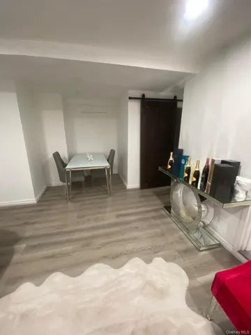 a view of a workspace with furniture