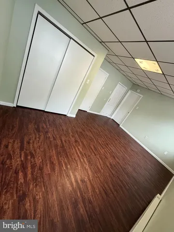 a view of wooden floor