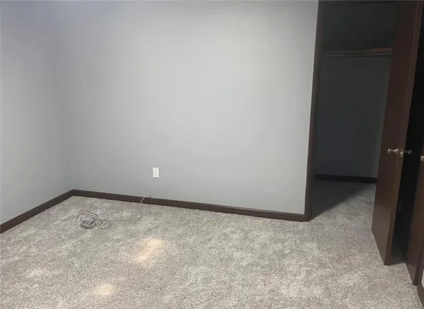 a view of empty room