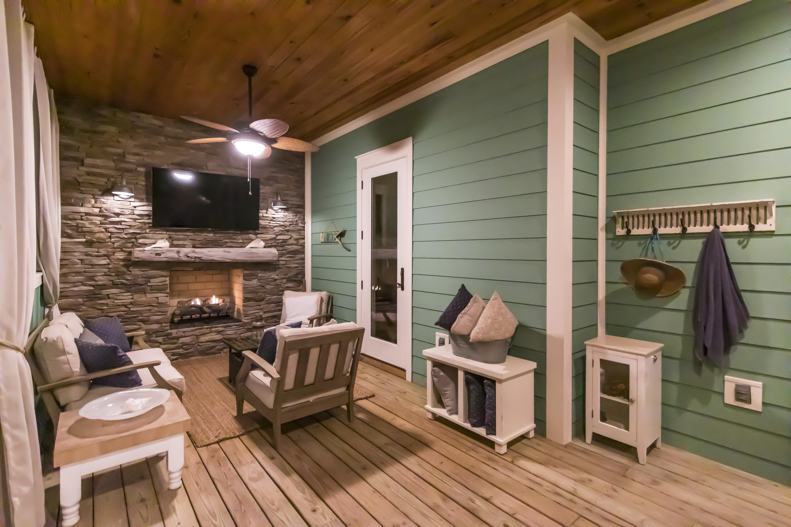 491 North Orange Street Inlet Beach, FL 32461 - Photo 18 of 65 a view of a chairs and table in the balcony