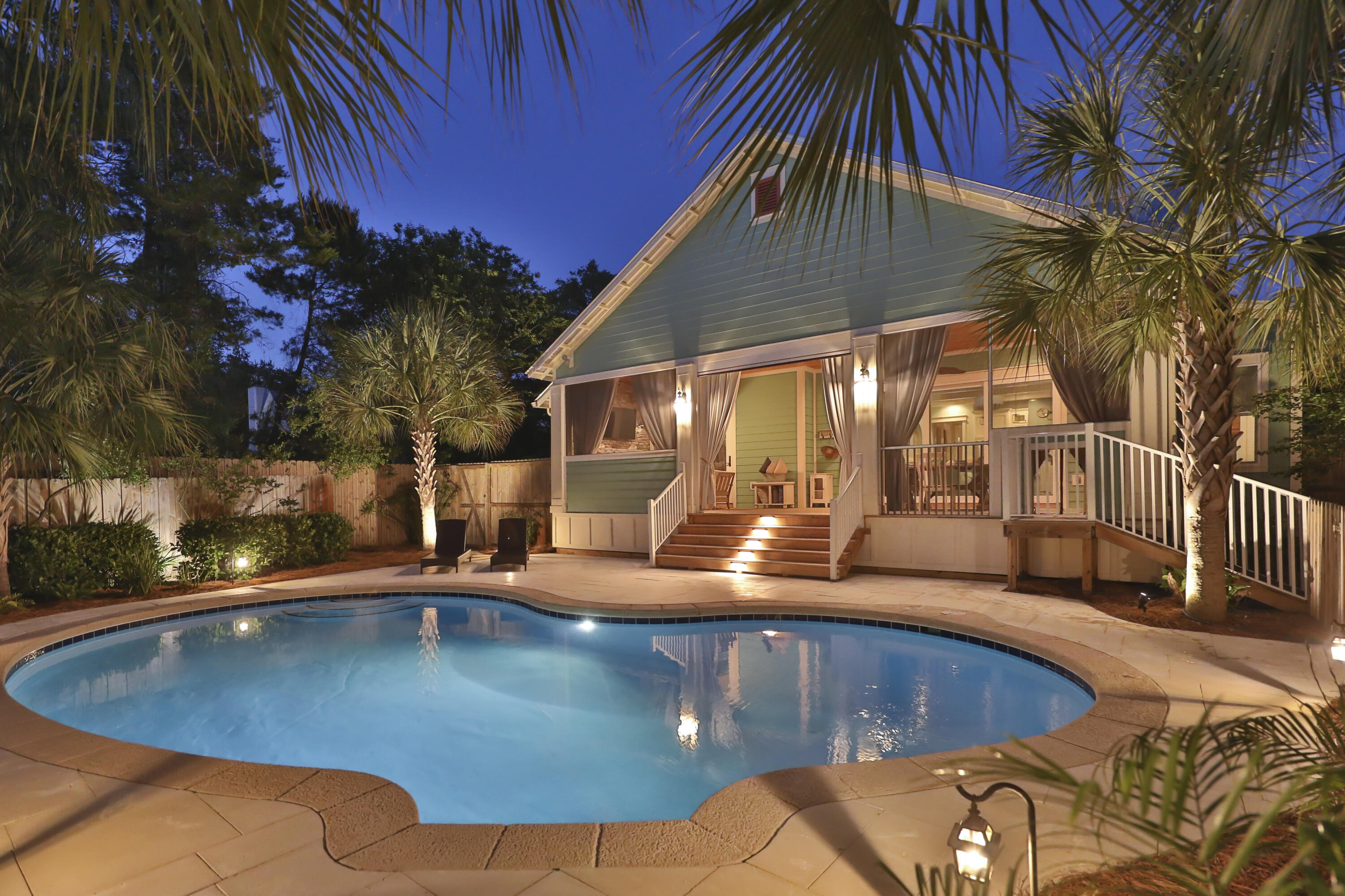 491 North Orange Street Inlet Beach, FL 32461 - Photo 2 of 65 a view of a house with swimming pool